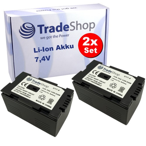Akku 1800mah passend - 2x, für